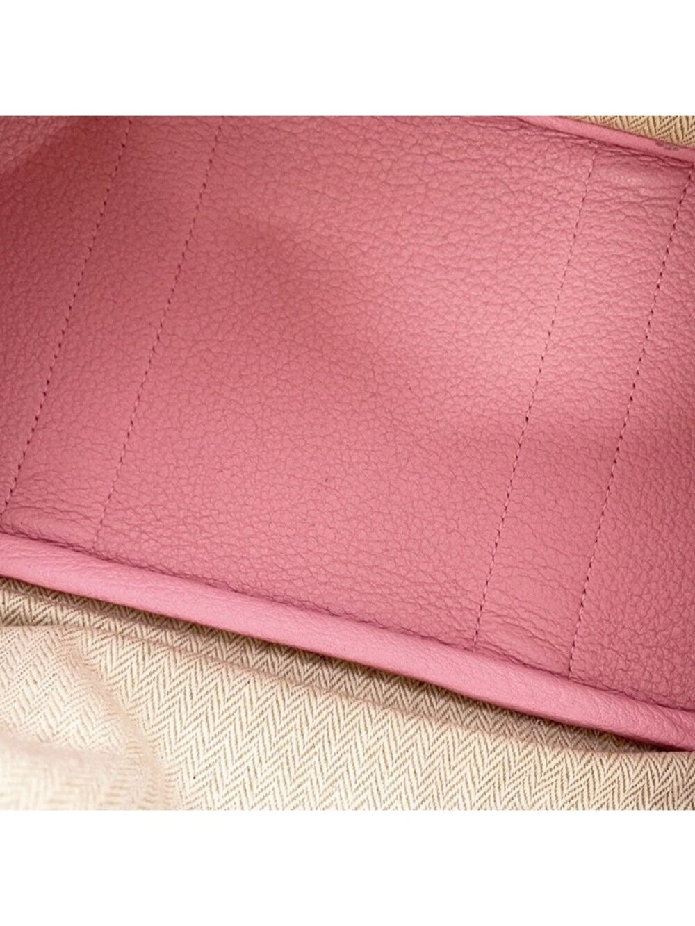 Hermes Tote Bag Garden Party TPM Pink Silver Negonda - Picture 6 of 13